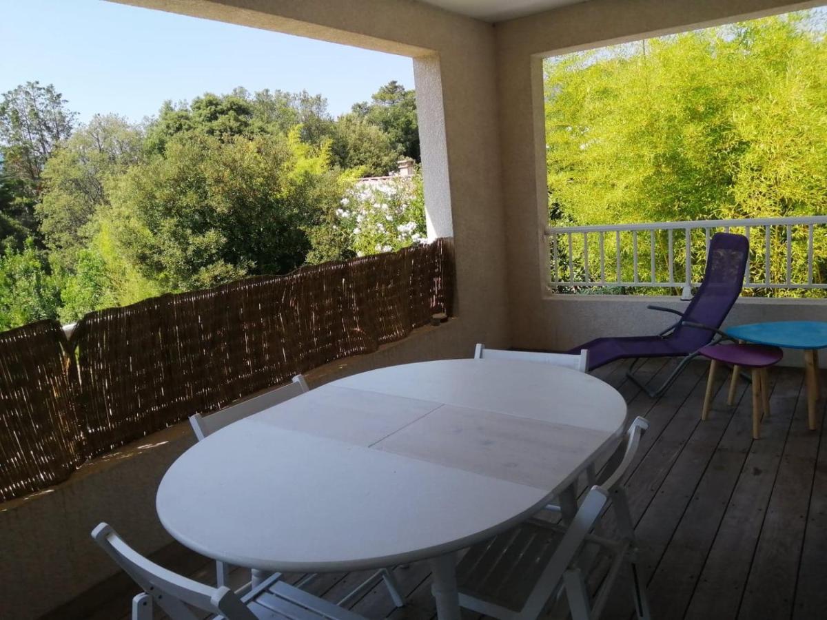 Superbe Appartement En Residence Calme Cauro Buitenkant foto